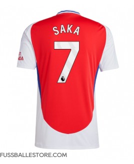 Günstige Arsenal Bukayo Saka #7 Heimtrikot 2024-25 Kurzarm